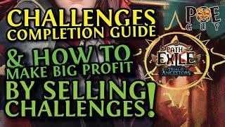 [Patch 3.22] CHALLENGES COMPLETION GUIDE | & HOW TO MAKE BIG PROFIT BY SELLING CHALLENGE SERVICES