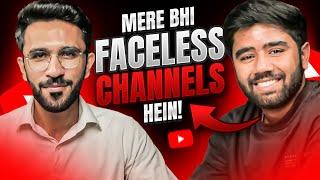 How Many Faceless Channels Kashif Majeed Has? YouTube Channel Safety Tips | Kashif Majeed Interview