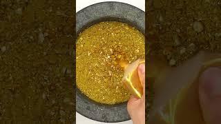 Expensive Gold Face Mask ASMR