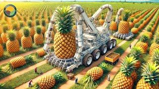 How Farmers Harvest Pineapples and How People Profit Off Pineapple Scraps | Farming Documentary