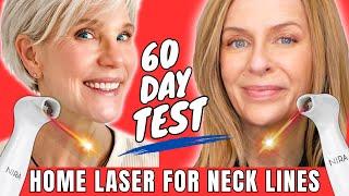 NIRA PRO Home LASER for Neck Lines and Sagging Skin? Collab With @AgingNaturallywithJodylynn