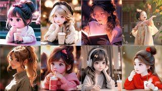 Cartoon girl dpz|Cute cartoon baby dp| Anime dp photo| unique whatsapp dp