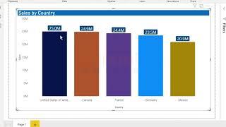 How to use show data point as a table in power bi desktop