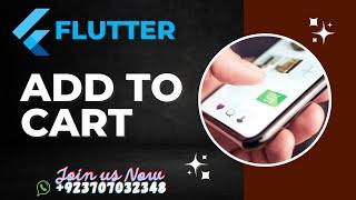 Flutter Tutorial: Implementing 'Add to Cart' Functionality in Your App