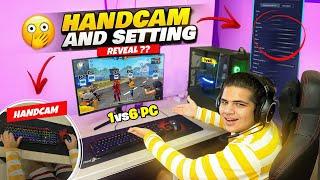 1 VS 6 Pc  With Handcam Settings reveal  #tufanff -GARENA FREE FIRE