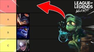 WILD RIFT TIER LIST PATCH 6.0 | SEASON 16 | HUGE DURABILITY PATCH