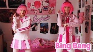 LazyTown - Viivi13 and Bubble093 dancing to Bing Bang [Video from 2012]