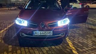 Renault megane II CC headlights (TEST)