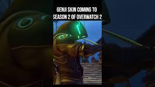 Genji skin is coming to season 2 of Overwatch! #shorts #fyp #genji #overwatch2 #overwatchgenji