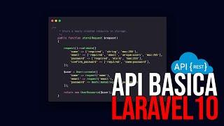 Criando uma API REST básica com Laravel 10