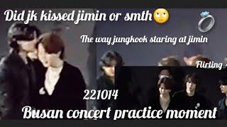 Busan concert practice D-2________Jikook cut moments️