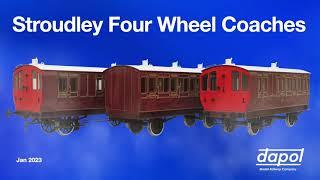 Stroudley Four Wheel Coaches