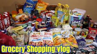 My First Grocery Shopping Vlog 2024 | Grocery Shopping Haul By Tasty Food With Maria