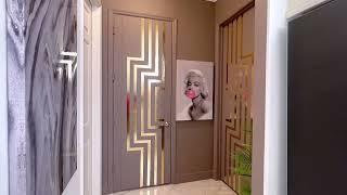 SEE HOW This SIMPLE Trick MADE HER Hallway LOOK EXPENSIVE DIY WALL AND DOOR Makeover!