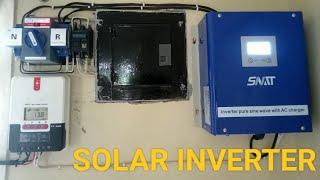 How to setup SNAT/SNADI 1Kw Solar Inverter | Tech Guide Chan