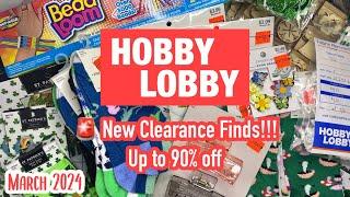  NEW Hobby Lobby Clearance Finds | March 2024