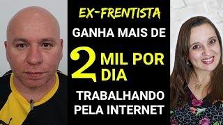 GANHAR DINHEIRO NA INTERNET - Ele Ganha mais de 24MIL/mês TRABALHANDO EM CASA pela internet