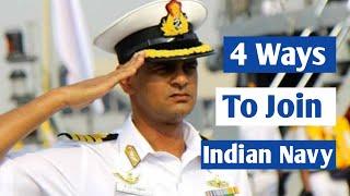 4 Way to Join Indian Navy | How to Join Indian Navy 2021 | After 10th or 12th | JR Talks |