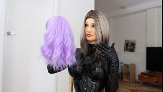 Latex Doll Trying On A NEW Wig!