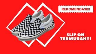 Sepatu Vans  Catur Slip on Rekomendasi sepatu murah dan berkualitas