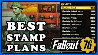 Fallout 76: All Best Stamp Plans. Best Expedition Plans.