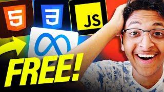 FREE Frontend Development Course by Facebook! Free Coding Course