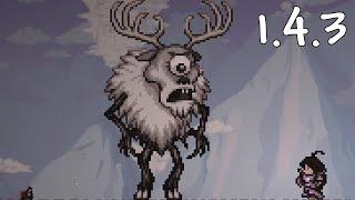 Terraria 1.4.3 x Don't Starve Together - New Deerclops Boss [Master Mode, No Damage]