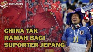 BEDA KELAS! Suporter Jepang Dilucuti Di Cina, Lagu Kebangsaan Diejek - Tifosi Indonesia Lebih Ramah!