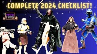 Every Star Wars Black Series Figure of 2024: Complete Collector's Checklist!