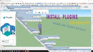 Install Plugins Pack SketchUp Pro | #5 SketchUp