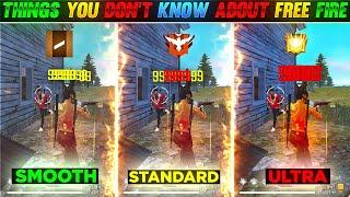 Smooth में Headshot कम Q Lagte Hai? Things You Don't know About Free Fire 