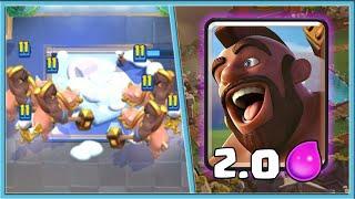  ХОГ ЗА 2.0 ЭЛИКСИРА! САМАЯ БЫСТРАЯ КОЛОДА В МИРЕ / Clash Royale