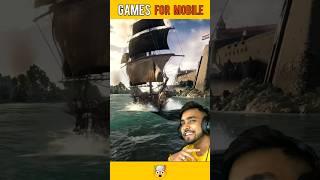 TOP 3 OPEN WORLD PIRATE, SERVIVAL GAMES FOR MOBILE  #shorts #short