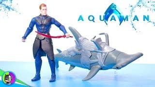 "VULKO & HAMMERHEAD SHARK" Mattel Basic Figure Review | Aquaman Movie