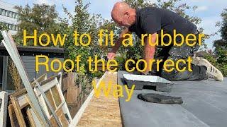 EPDM Rubber roof system and how to install them the proper way