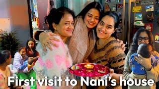 My BABY’s FIRST VISIT TO NANI’s HOUSE !