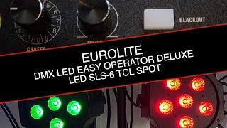 Eurolite DMX LED EASY OPERATOR DELUXE - HANDLING