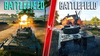 Battlefield 2042 vs Battlefield 5 - Direct Comparison! Attention to Detail & Graphics! PC ULTRA 4K