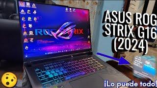 ¡Esta laptop gamer es una bestialidad!: ASUS ROG Strix G16 (2024) | Review en español 