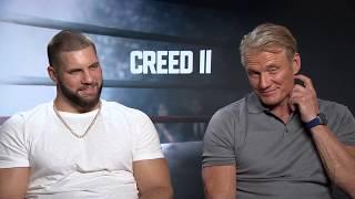 TBB Talks to... Dolph Lundgren & Florian Munteanu stars of Creed II