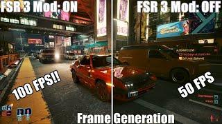 How to make the AMD FSR 3 Mod work in Cyberpunk 2077