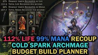 [POE2] 200% Recoup Cold Spark Chronomancer Update + Budget Build Planner