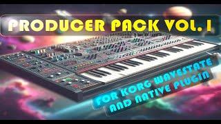 Korg WaveState SoundSet - Producer Pack Vol.1