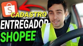 Como Virar ENTREGADOR da SHOPEE em 2024 ( Passo a Passo )