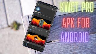 How To Download And Use Kwgt Pro | Best Homescreen Setup