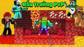 MINI GAME : ĐẤU TRƯỜNG PvP MINECRAFT ** NOOB TEAM CHIẾN ĐẤU PVP CĂNG THẲNG TỪNG PHÚT