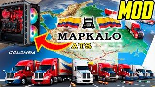 Instala Mapa MAPKALO 1.53 PC+ Mod DineroDICIEMBRE American Truck Simulator