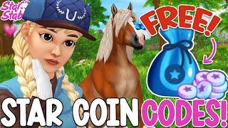 *HURRY* NEW STAR COINS CODE!! STAR RIDER, FREE HORSES & MORE REDEEM CODES STAR STABLE *24 HRS LEFT*