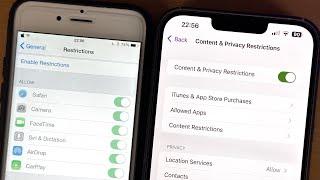 ANY iPhone How To Access Restrictions!