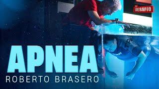 Roberto Brasero nos sorprende a todos con su apnea - El Desafío